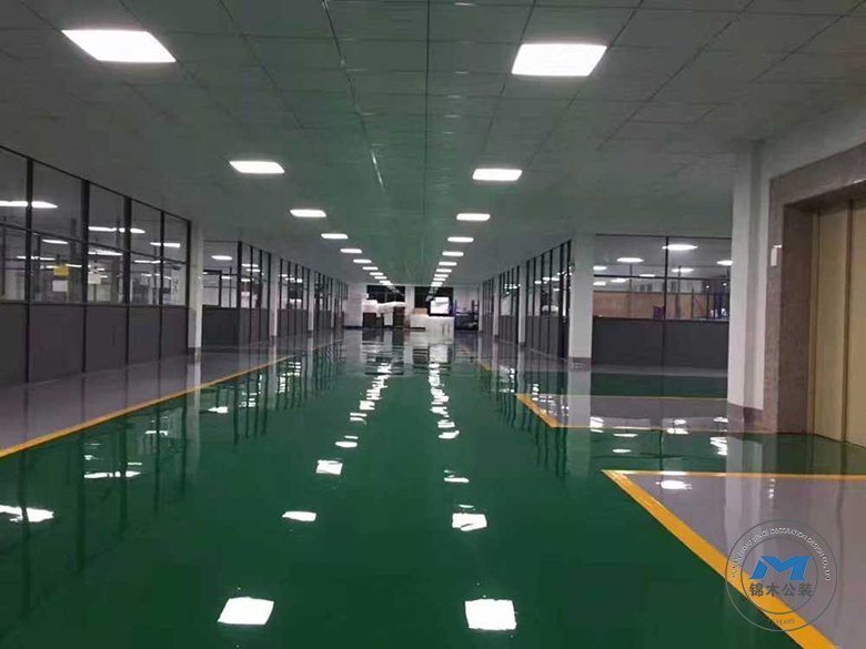 科技設備企業(yè)廠房車間裝修設計生產(chǎn)區(qū)