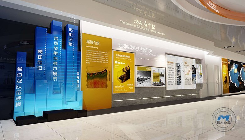 企事業(yè)局展廳裝修設(shè)計(jì)效果介紹