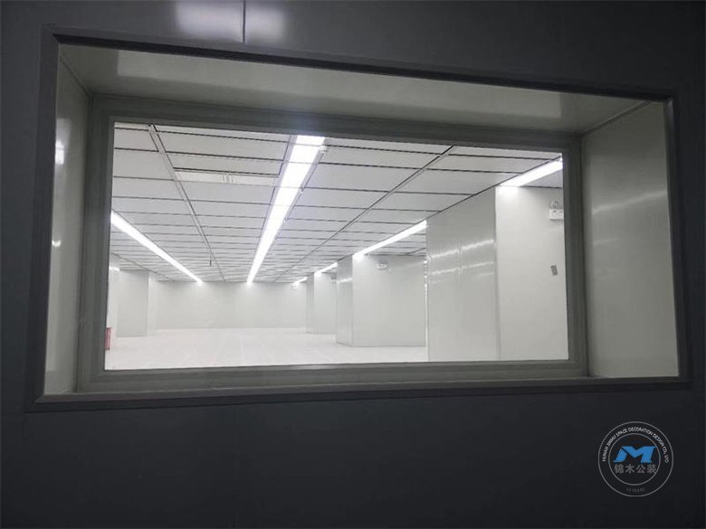 光電潔凈車間裝修設(shè)計效果窗口